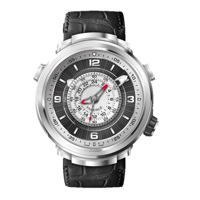 Faberge Visionnaire Chronograph 18kt White Gold Watch FABERGE