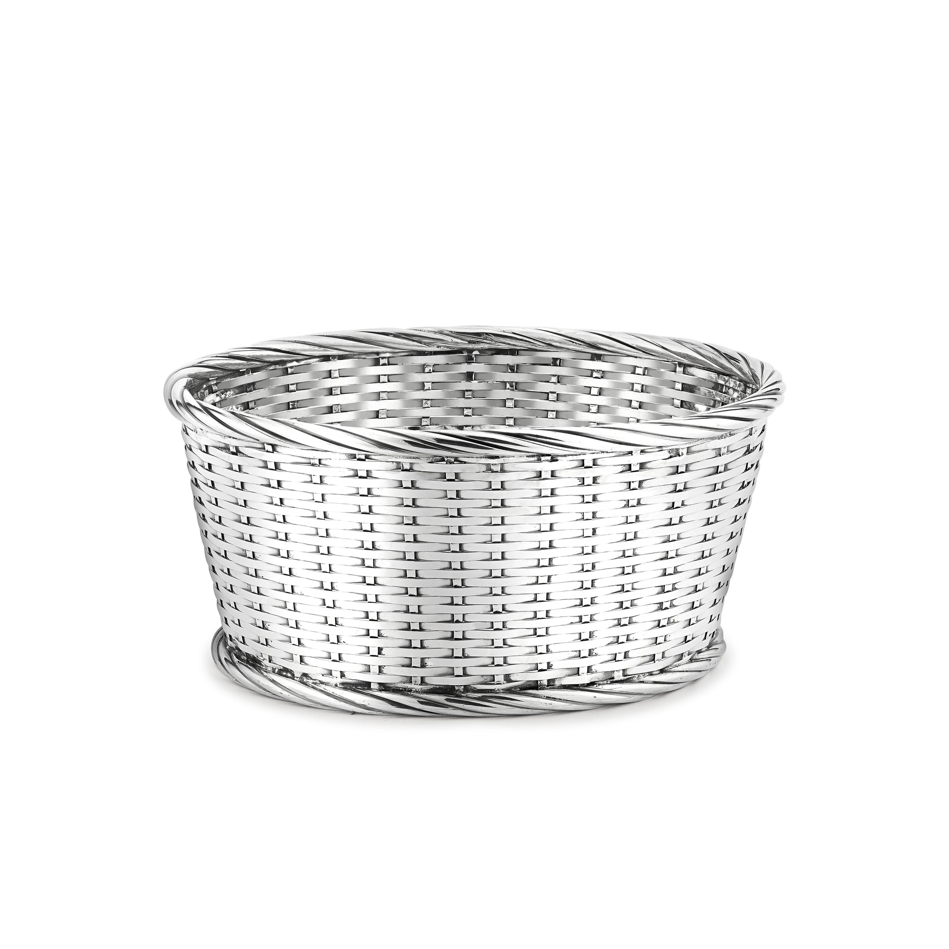 Sterling Silver Braided Basket | Fabergé