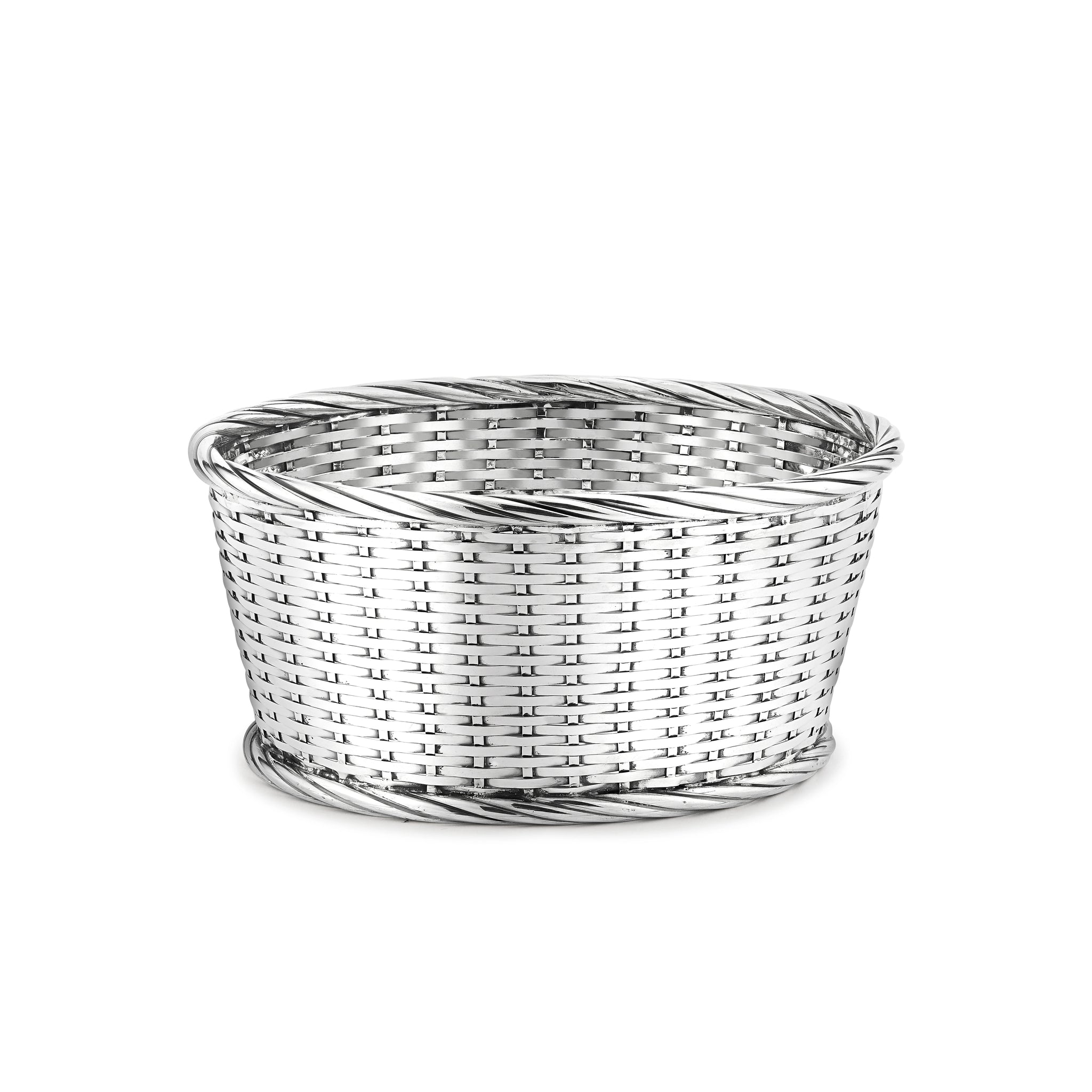 Sterling Silver Braided Basket | Fabergé
